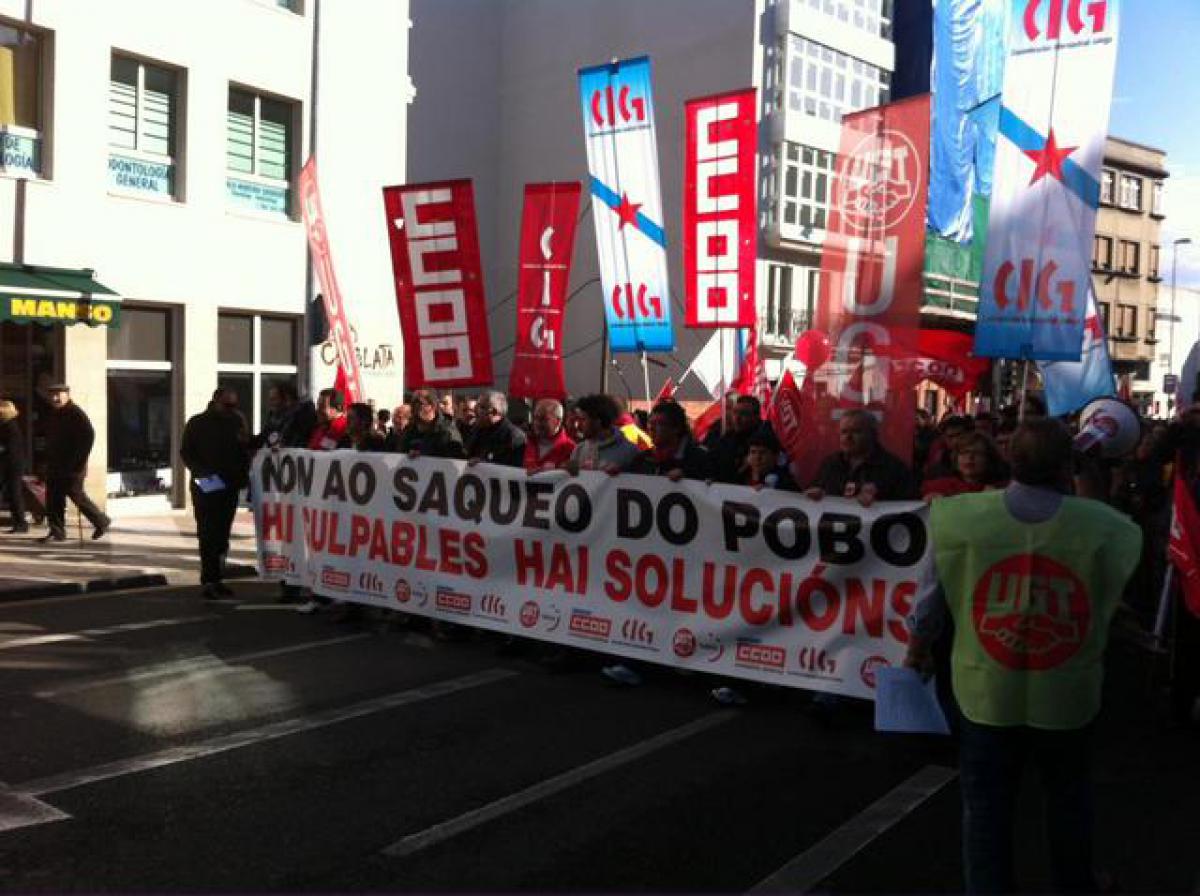 Manifestación en Lugo