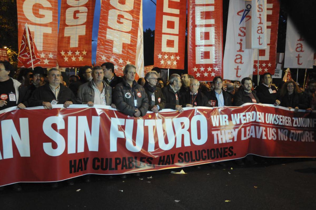 Comienza la manifestación de Madrid