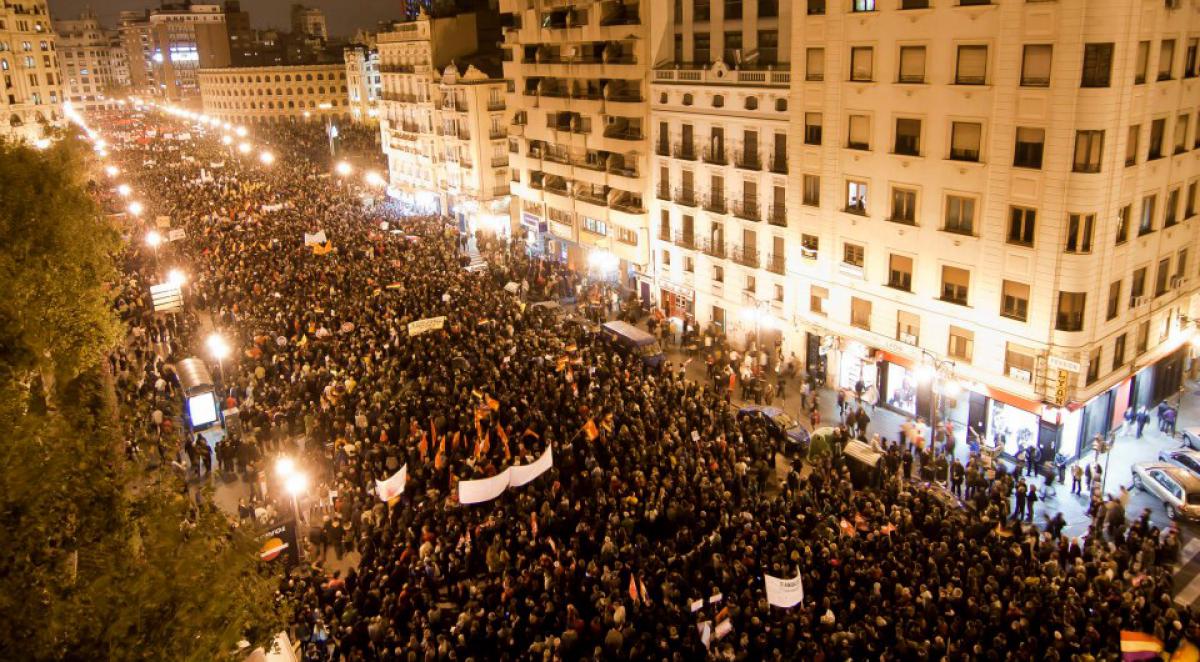 Manifestación en Valencia