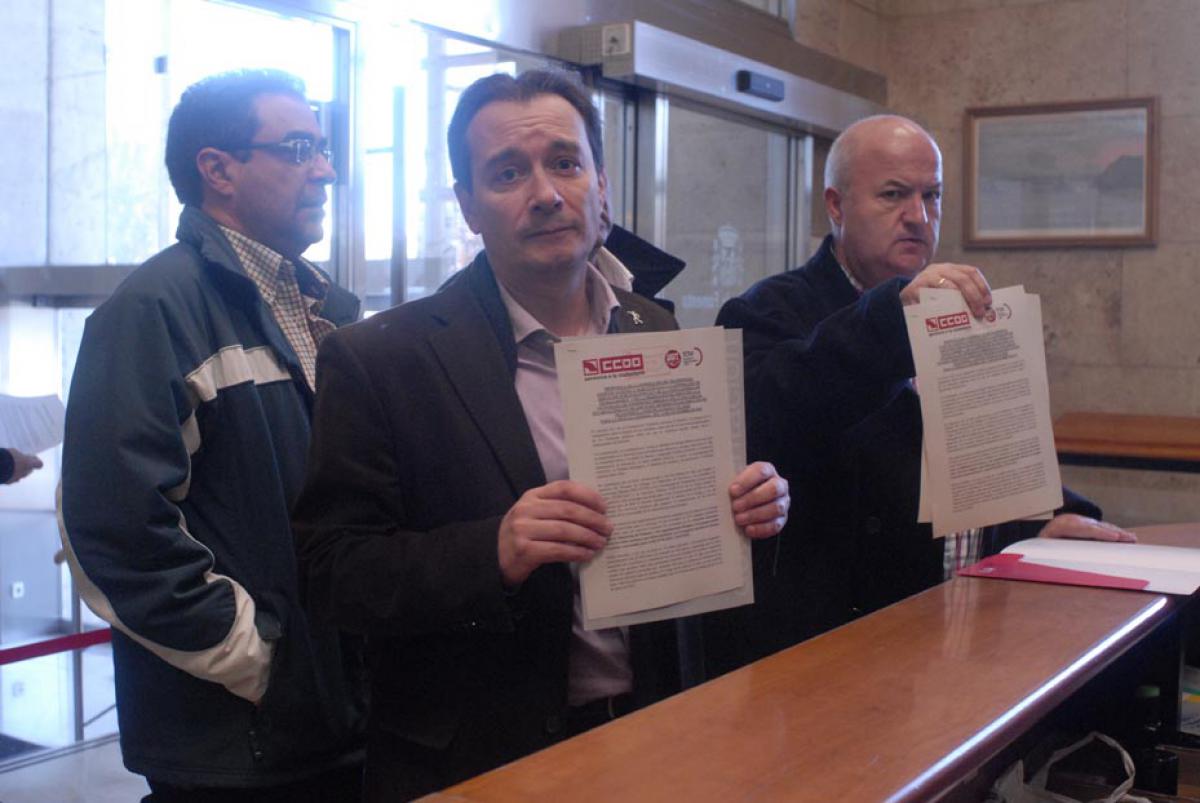 CCOO entregan su propuesta de servicios mínimos para la huelga general