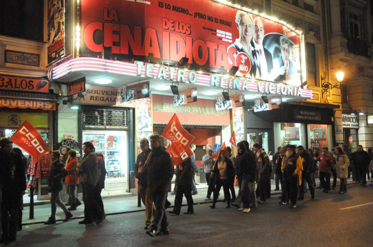 Los piquetes comienzan a desplegarse por Madrid