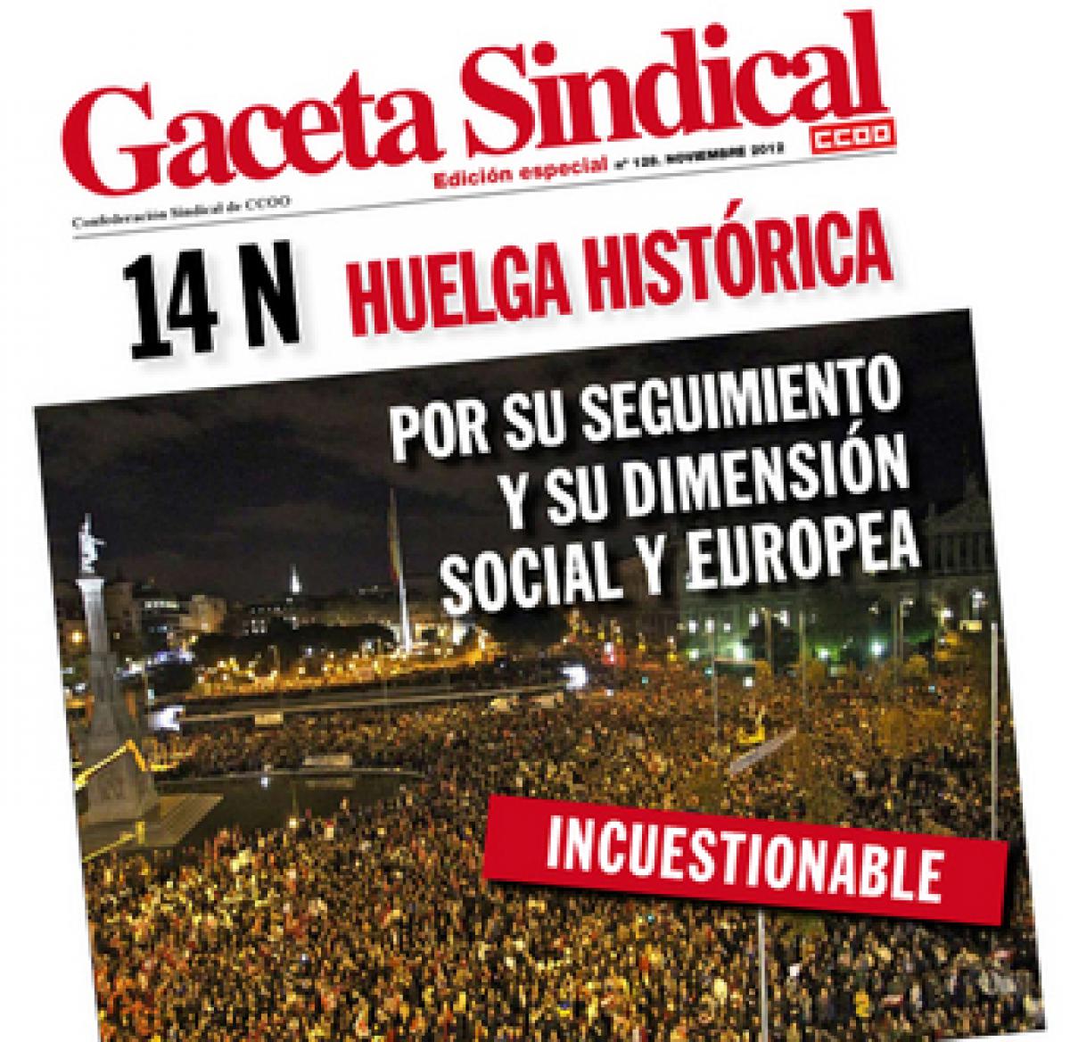 Portada Gaceta nº 128