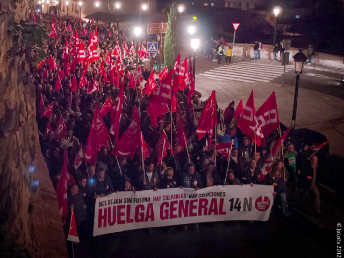 Manifestación en Toledo