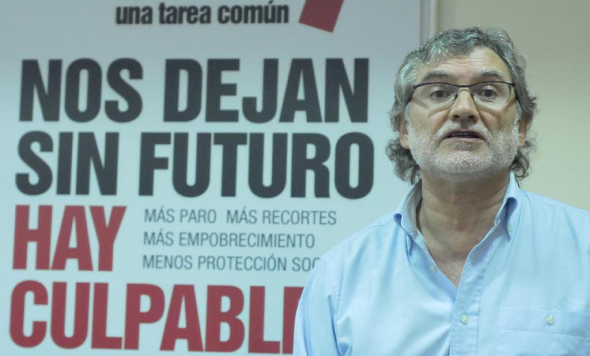 Fernando Lezcano, secretario de Comunicación, informa de la huelga